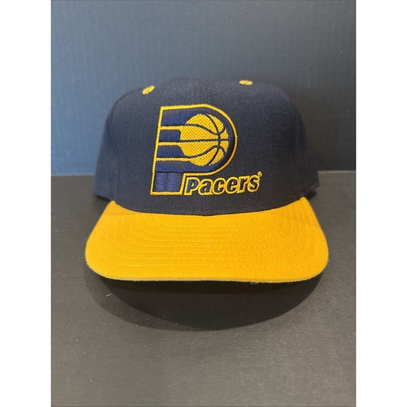 New Era Other - Vtg 90's Indiana Pacers 7 1/2 New Era Hat 5950 Pro Model NBA Wool Plain